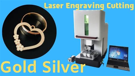 Test Video Of Jewelry Laser Engraving Cutting Gold Silver Laser