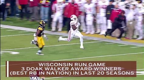 Badger Running Back Tradition YouTube