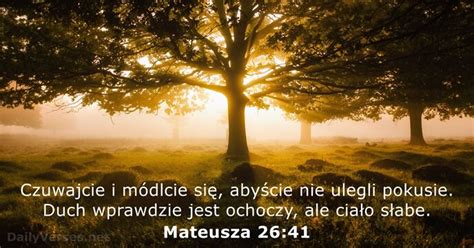 Wrze Nia Biblijny Werset Dnia Mateusza Dailyverses Net