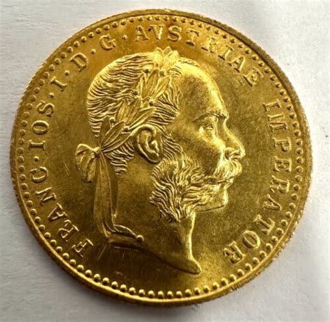 1915 Austrian 1 Ducat Gold Franz Joseph I Uncirculated Gold Coin EBay