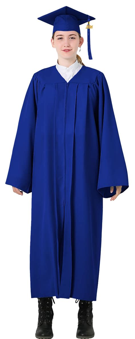 Graduatepro Matte Graduation Cap And Gown 2024 Set Bulk With Tassel For