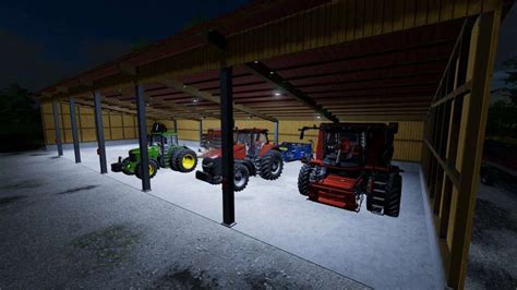 Machine Shed V1 0 FS25 Mod FS22 Mod