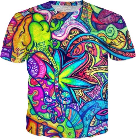 Psychedelic T Shirt Ragejunkie