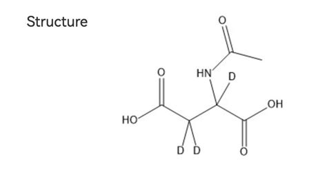 N Acetyl DL Aspartic Acid 2 3 3 D3 Is A Labelled N Acetyl DL Aspartic