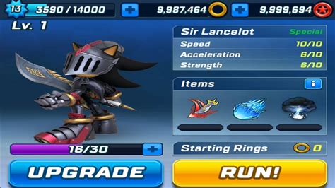 Sonic Forces Sir Lancelot Shadow New Special Character Update All