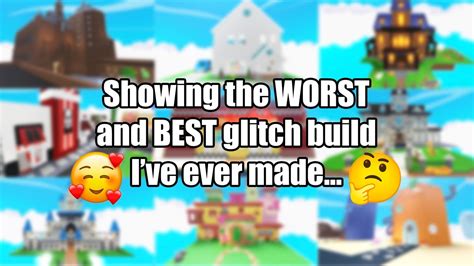 Touring My Worst And Best Glitch Build In Adopt Me Roblox Youtube