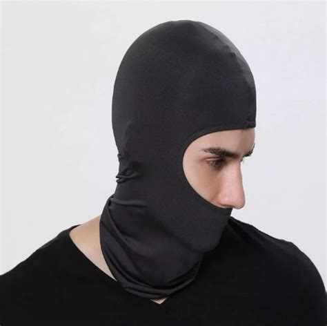 Touca Ninja Preta Balaclava Motoqueiros Militar Tatica Parcelamento