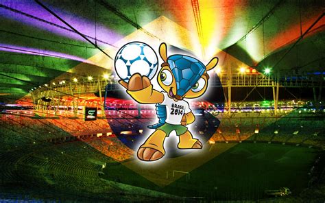 fuleco o tatu do Mundo de 2014 wallpaper desktop copo mascote hd ...