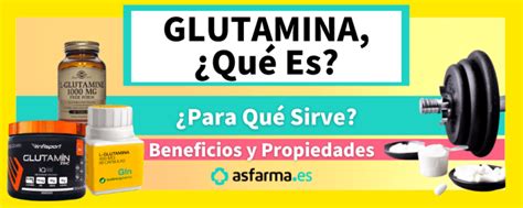 Glutamina Qu Es Y Para Qu Sirve Beneficios Propiedades