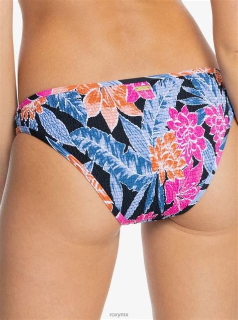 Roxy Mujer Braguitas De Bikini Con Fruncido Tropical Oasis Xp