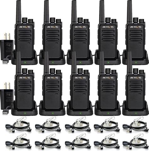 Retevis Rt Radios De Comunicacion Largo Alcance Walkie Talkie Para