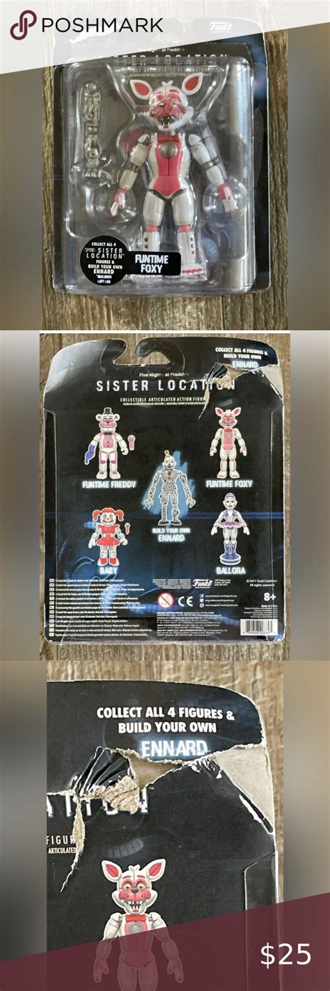 Five Nights At Freddys Sister Location Funtime Foxy Collectible