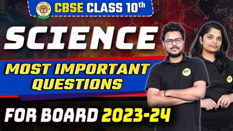 Cbse Class 10 Science Most Important Questions Most Expected