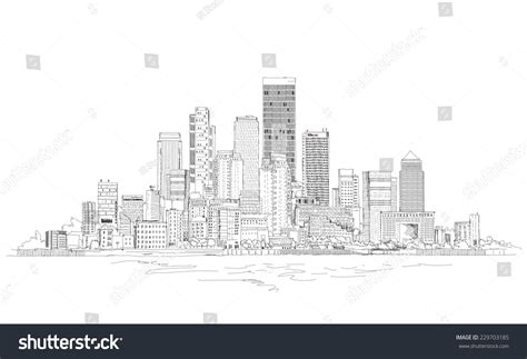 3,85,098 City Background Sketch Images, Stock Photos & Vectors | Shutterstock