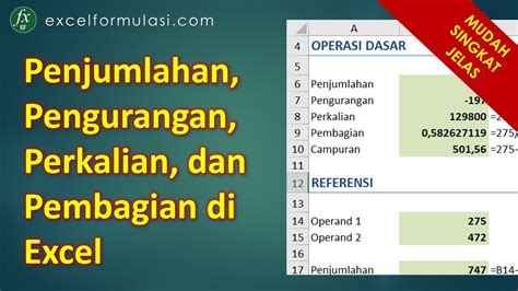 Pdf Membuat Rumus Perkalian Dengan Fungsi Sum Dokumen Tips Hot Sex