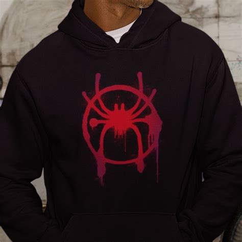 Miles Morales Spider Man Hoodie - Etsy