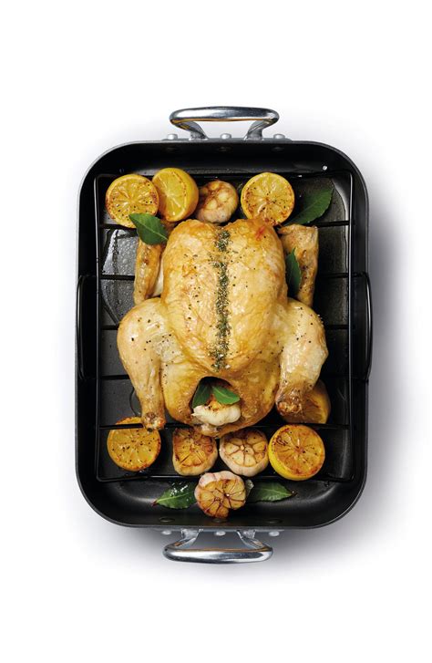 Masterclass Non Stick Roasting Pan With Handles 36cm X 27cm Cookserveenjoy