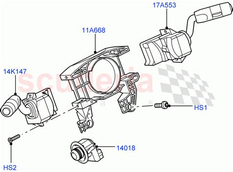 Switches Steering Column V FROMAA000001 Parts For Land Rover