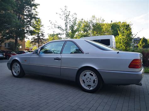 Mercedes CL500 500SEC 1993r Z Japonii Retrrro Samochody Klasyczne