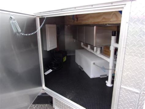 Empire Cargo X Concession Porch Bbq Trailer Enclosed In Byron