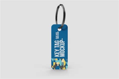 Premium Psd Key Tag Mockup Psd Template