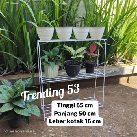 Jual Standing Pot Susun Rak Bunga Rak Serbaguna Rak Susun