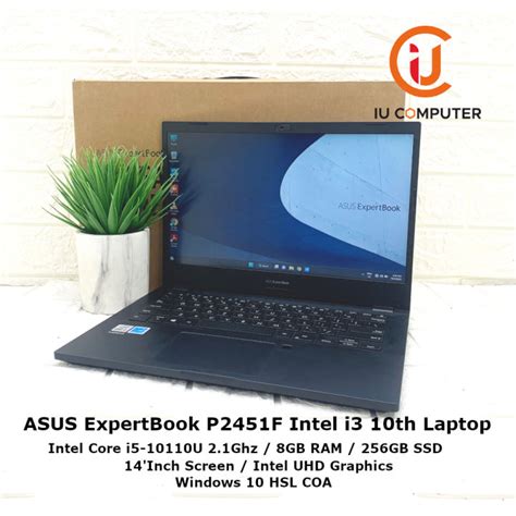 Asus Expertbook P F Intel Core I U Gb Ram Gb Ssd Used