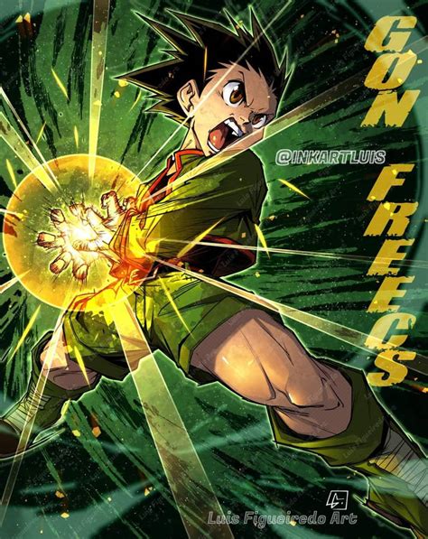 Gon From Hunter X Hunter By Inkartluis On Deviantart