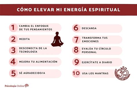 10 Consejos Para Elevar Mi Energía Espiritual