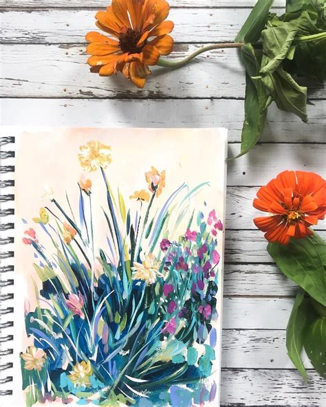 Wildflower Painting: Beautiful Artwork for #makeart2018