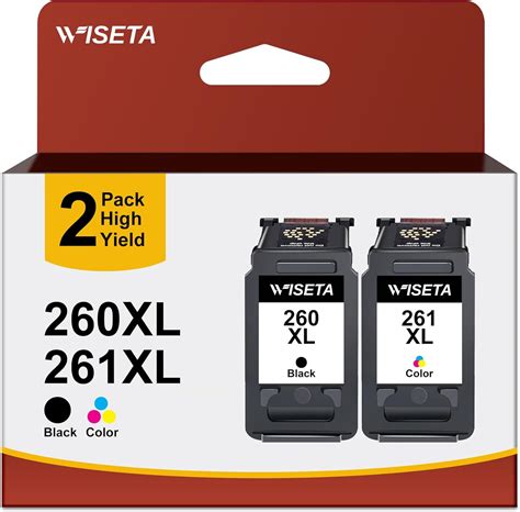 260xl 261xl Ink Cartridge Replacement For Canon Pg 260 Xl