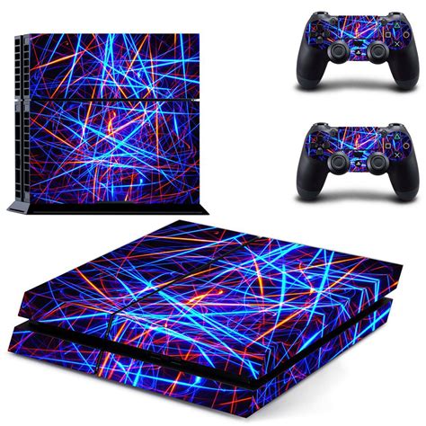 PlayStation 4 And Controllers Skin Sticker - Tech - ConsoleSkins.co