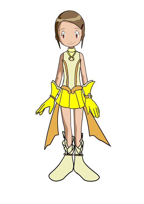 02 Hikari Yagami The Yellow Mermaid Princess Outfi By Rollyagami02 On