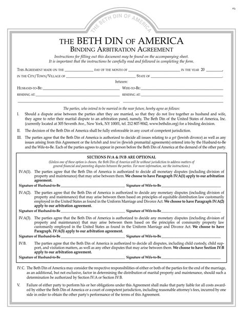 Free Printable Marriage Contract Templates Pdf Word