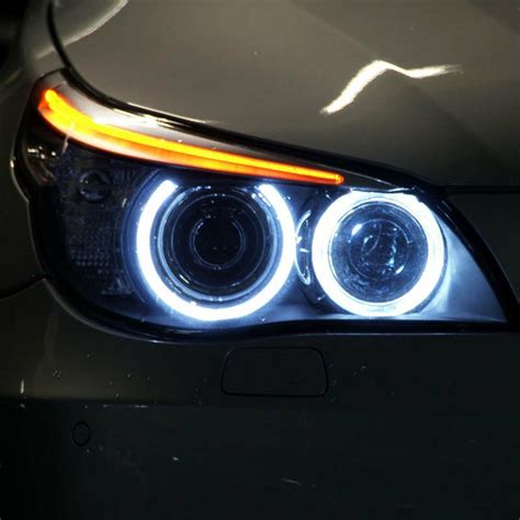 X T Led Bulbs White For Bmw E E Pre Lci Angel Eyes Halo Ring