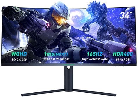 Best Buy Titan Army C Chr Ultrawide Curved Gaming Monitor Wqhd