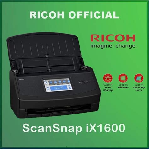 Promo Fujitsu Ricoh Scansnap Ix Scanner Scand Snap Ix Cicil