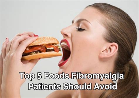 Foods That Fibromyalgia Patients Should Avoid Women With Fibromyalgia