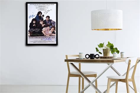 THE BREAKFAST CLUB - Signed Poster + COA