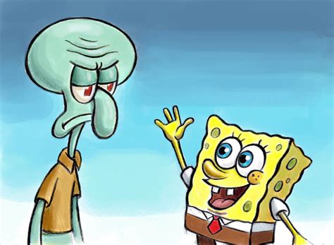 spongebob  squidward  zdrer  deviantart