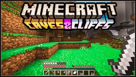 Minecraft Caves And Cliffs Part Gets An Official Release Date