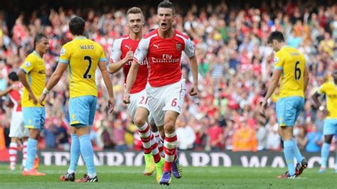 Ramseys Injury Time Goal Gives Arsenal Victory