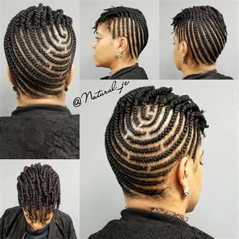 Cornrow Styles For Short Hair