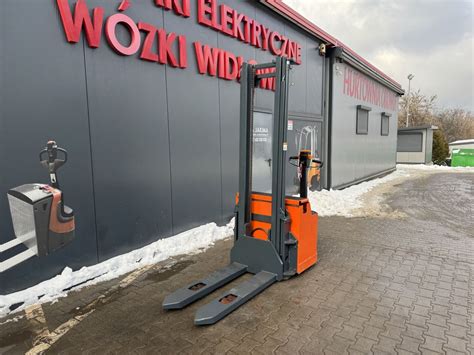 Paleciak elektryczny Still 1600 kg 380 cm wózek widłowy Katowice Załęże