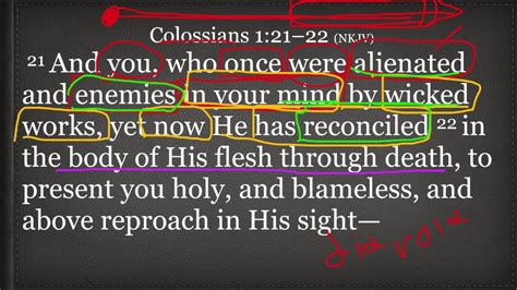 The Word For Today Colossians Youtube