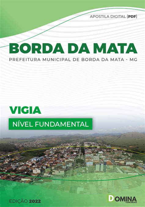 Apostila Digital Concurso Pref Borda Mata Mg Vigia