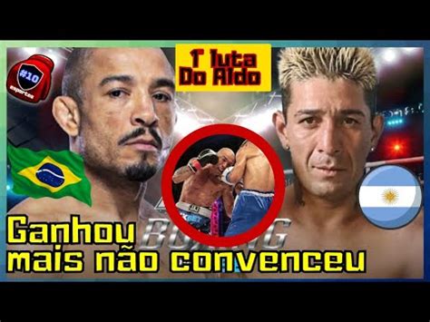 VEJA COMO FOI A ESTRÉIA DE JOSÉ ALDO NO BOXE MELHORES MOMENTOS YouTube