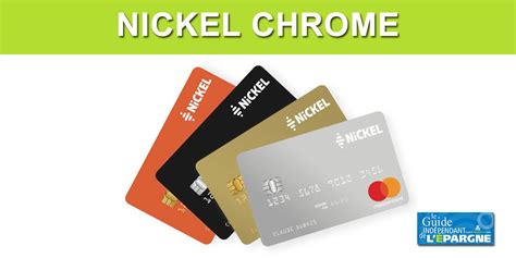 Nickel Chrome La Nouvelle Carte Bancaire Premium Propos E Par Nickel