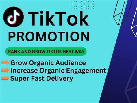 Tiktok Promotion Tiktok Marketing Tiktok Followers and Organic Tiktok ...