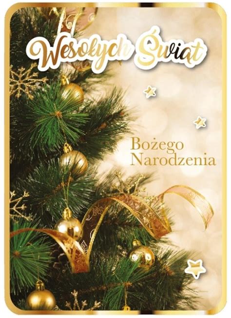 Karnet B6 Bn Naklejany Złota Choinka Armin 670 WYD G Armin Sklep